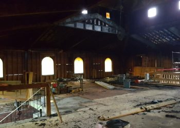 ABD’de kundaklanan camide hasar büyük