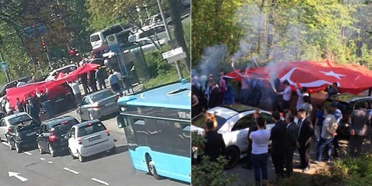 Almanya’da Türk düğün konvoyu gündem oldu
