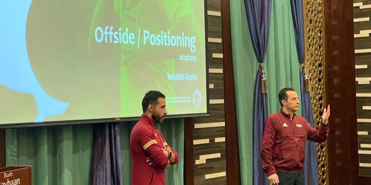 Bahattin Duran Suudi hakemlere eğitim verdi!