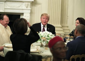 Donald Trump Beyaz Saray’da iftar verdi