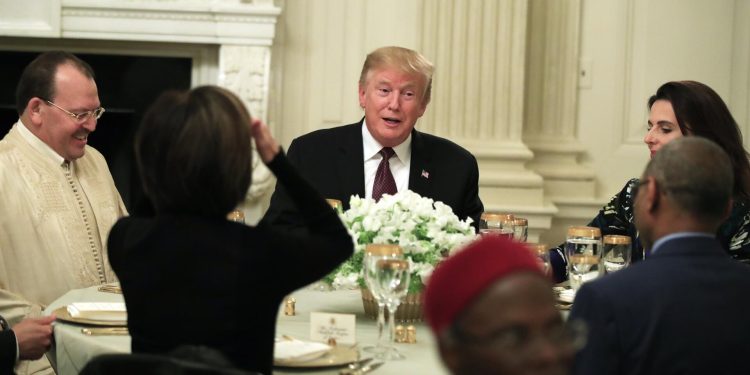 Donald Trump Beyaz Saray’da iftar verdi