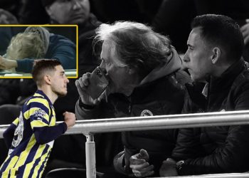 Fenerbahçe’de Jorge Jesus’un tribündeki görüntüleri geceye damga vurdu! Emre Mor’un golüne sevinmedi mi?