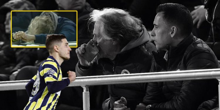 Fenerbahçe’de Jorge Jesus’un tribündeki görüntüleri geceye damga vurdu! Emre Mor’un golüne sevinmedi mi?