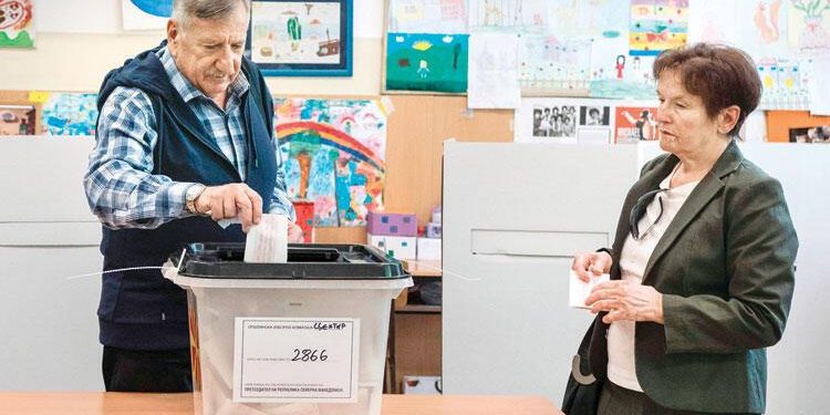 Kuzey Makedonya’da ilk turdan sonuç yok