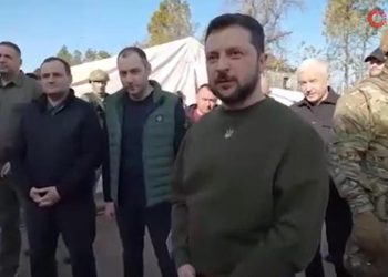 Ukrayna Devlet Başkanı Zelenskiy, Herson’da