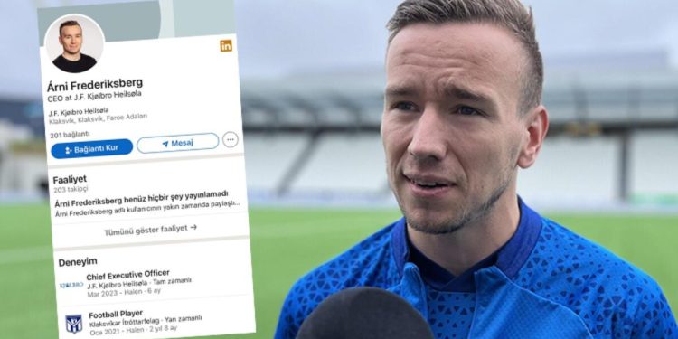 Son Dakika: Galatasaray’ı korkutan golcü Arni Frederiksberg’in asıl mesleği şaşırttı! Geceye damga vurdu, işler tersine döndü…