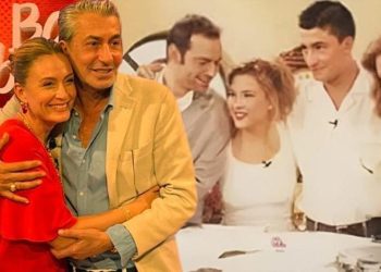 Ceyda Düvenci ile Erkan Petekkaya 26 yıl sonra buluştu… Bir zamanlar Sabah Şekerleri’ydiler!