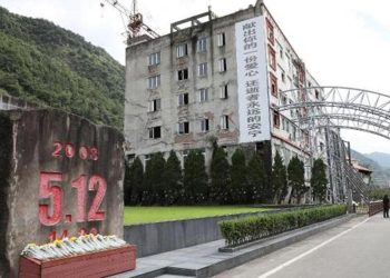 Çin deprem bölgesini açık hava müzesine çevirdi