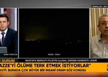 “İsrail’in yaptığı savaş suçu” Berguti’den CNN Türk’e önemli açıklamalar…