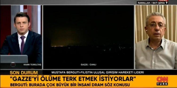 “İsrail’in yaptığı savaş suçu” Berguti’den CNN Türk’e önemli açıklamalar…