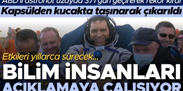 Uzayda 371 gün geçirdi, kapsülden kucakta taşınarak çıkarıldı… Genlerden bağırsak bakterilerine her şey etkileniyor! Bilim insanları bu sorulara yanıt arıyor