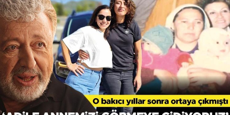 Metin Akpınar’ın kızı Duygu Nebioğlu ve ikizinden bakıcılarına sürpriz ziyaret