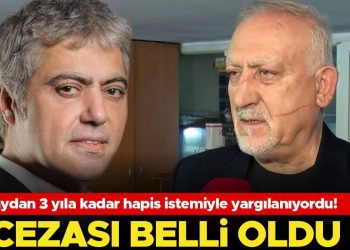 7 aydan 3 yıla kadar hapis istemiyle yargılanıyordu… Cengiz Kurtoğlu’nun cezası belli oldu