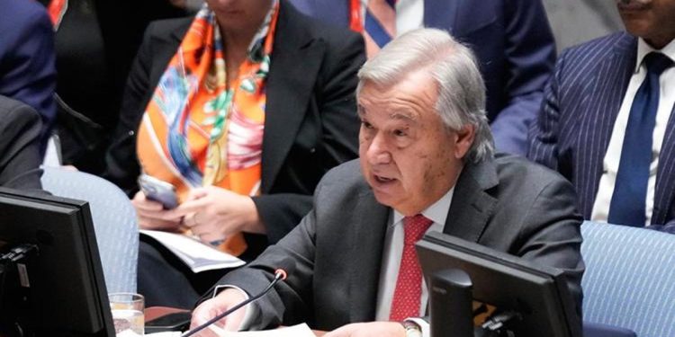 Guterres’ten dikkat çeken Filistin mesajı