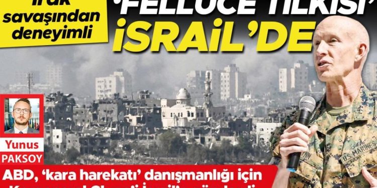 Irak savaşından deneyimli ABD’den İsrail’e 3 yıldızlı general
